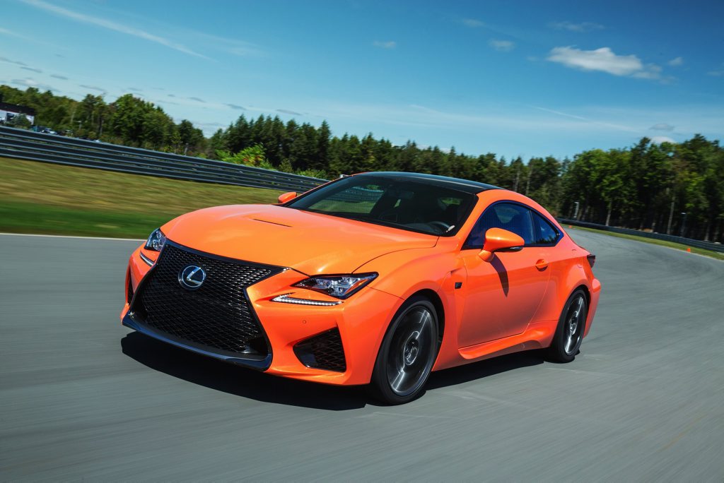 The V8-powered Lexus RC F will arrive next year. The V8-powered Lexus RC F will arrive next year.